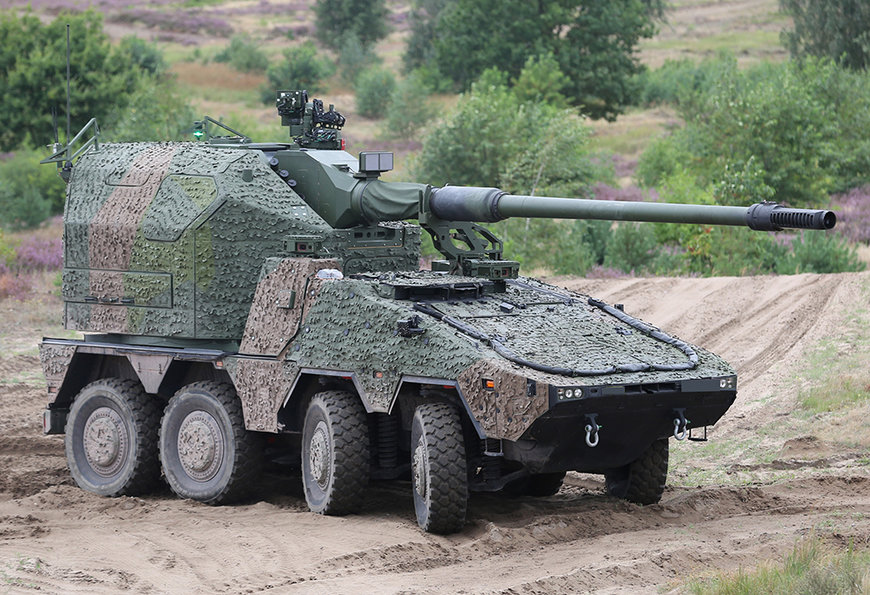 HENSOLDT supplies all-round vision system for self-propelled wheeled howitzer from KNDS
